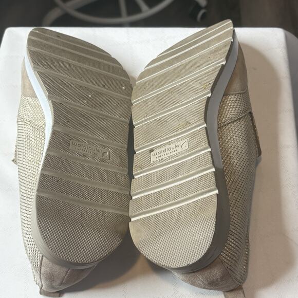 Waldlaufer‎ Women's Beige Slip-On Comfort Shoes Size 10.5 Lightweight Walking - Picture 10 of 10